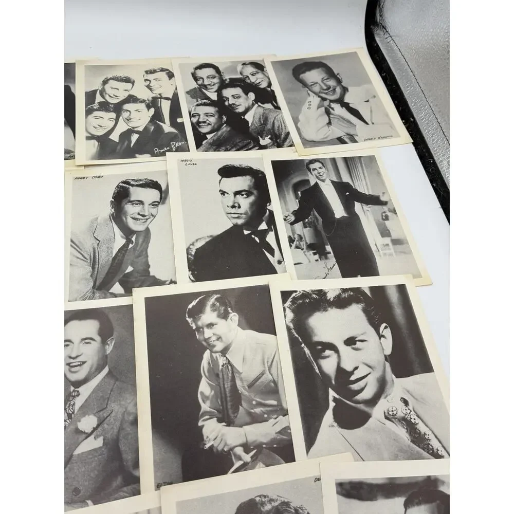 Vintage Arcade Card Lot – 22 Golden Age Singers & Musical Stars